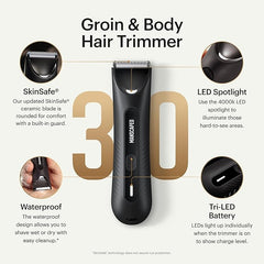Groin & Body Hair Trimmer, MANSCAPED® The Lawn Mower® 3.0