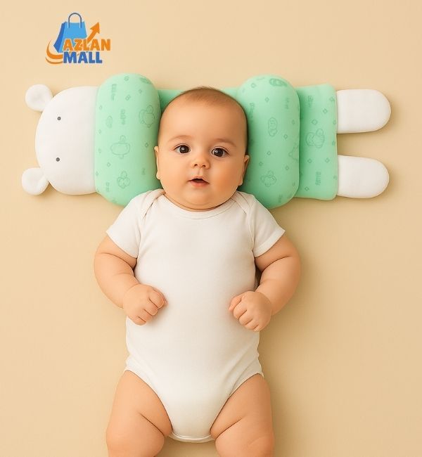 Baby Comfort Pillow for Head Shaping – Soft & Breathable Support for Infants - Azlan Mall